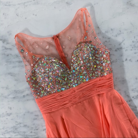 Rhinestone Pageant Prom Dress - Picture 8 of 8